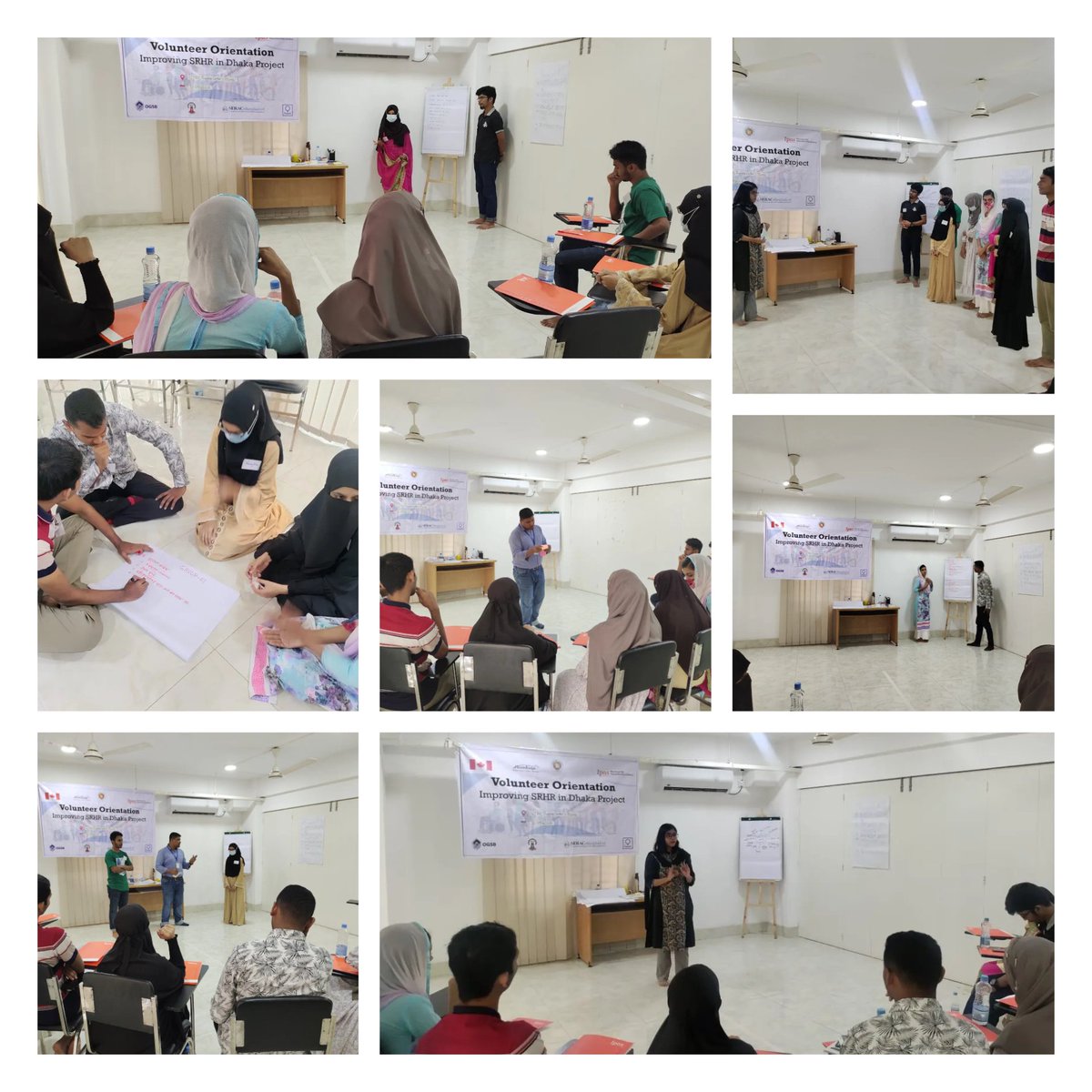 serac_bd's tweet photo. #OngoingEvent
#SERAC_Bangladesh in collaboration with #IpasBangladesh arranged 20th batch volunteer orientation of Sector-12, Uttara area on FP, MR, PAC, SGBV & community communinicatiin under #ISRHRD project, technical supported by @HealthBridgeCan, funded by @CanadaFP https://t.co/FiDuV13nwd