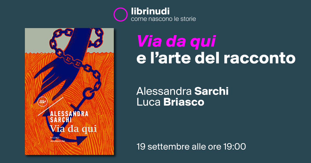 Lab_Formentini's tweet image. Un incontro per parlare dell'arte di scrivere racconti con Alessandra Sarchi e Luca Briasco. 
Prenotazioni all'indirizzo formentini@laboratorioformentini.it.