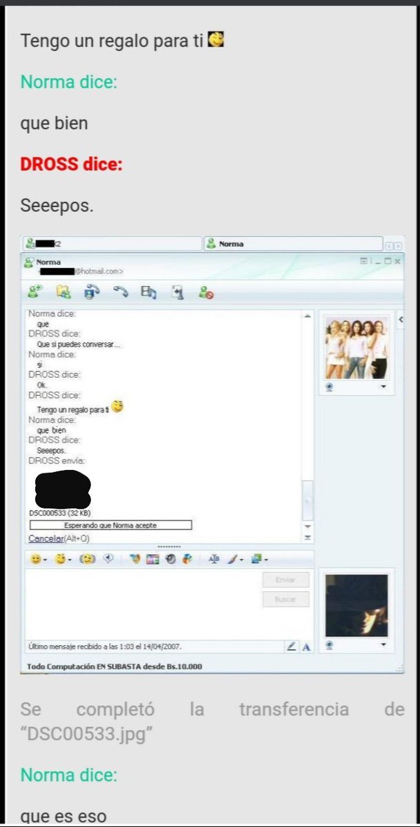 ivangonzlez_'s tweet image. Jajajaja que bueno Dross!!! Ahora explicame por qué hablabas con niñas de 12 años en un tono sexual y enviándole nudes