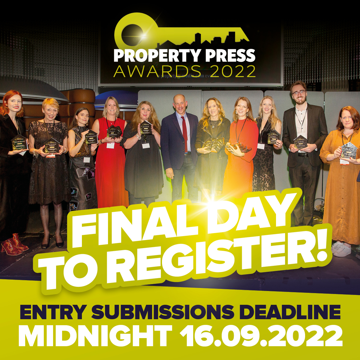 property4media's tweet photo. Journalists, PRs &amp; influencers, TODAY is your FINAL CHANCE to enter the #PropertyPressAward. Nominate yourself, a colleague, your team or your media title for one of this year’s media or PR categories at https://t.co/m3FZ9wAQLX
#journorequest #prrequest @PhilSpencerTV https://t.co/RMsentLSLg