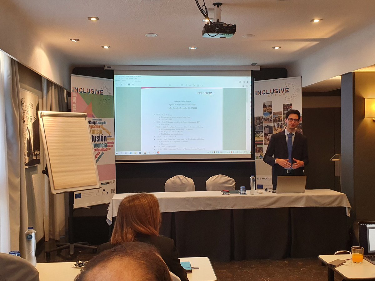 DialogPlatform's tweet image. Two years of extensive civil society activites &amp;amp; research are being disseminated in the Final General Assembly of the #InclusiveEurope project in Madrid. It was a huge success of intercultural and intergenerational endavour for an Inclusive Europe.Congrats to everyone involved!