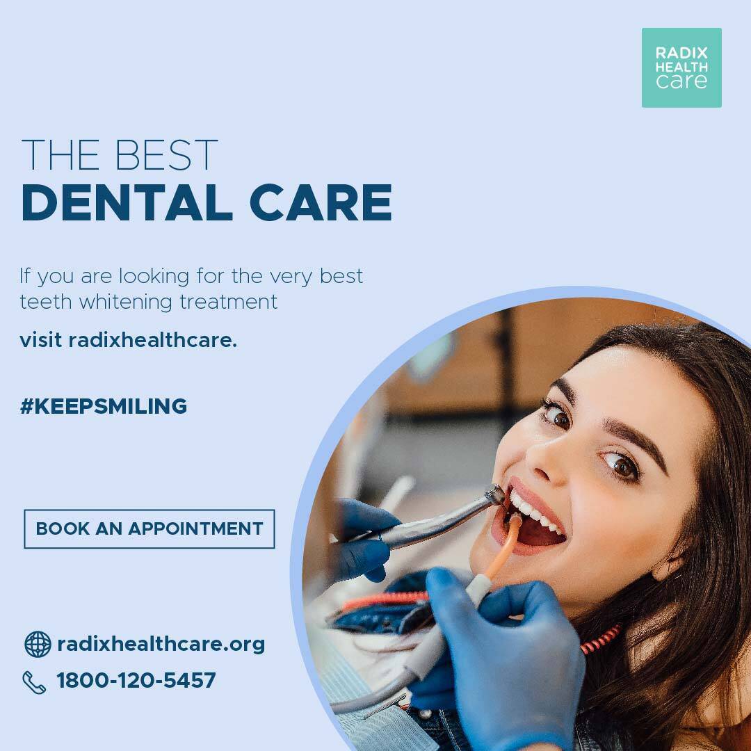 radixhealthcare's tweet image. For Teeth Whitening Solutions visit Radixhealthcare

For booking an appointment call 1800-120-5457 or visit radixhealthcare.org

#radixhealthcare #teethwithening #tooth #teeth #dental #hospital #india #delhi