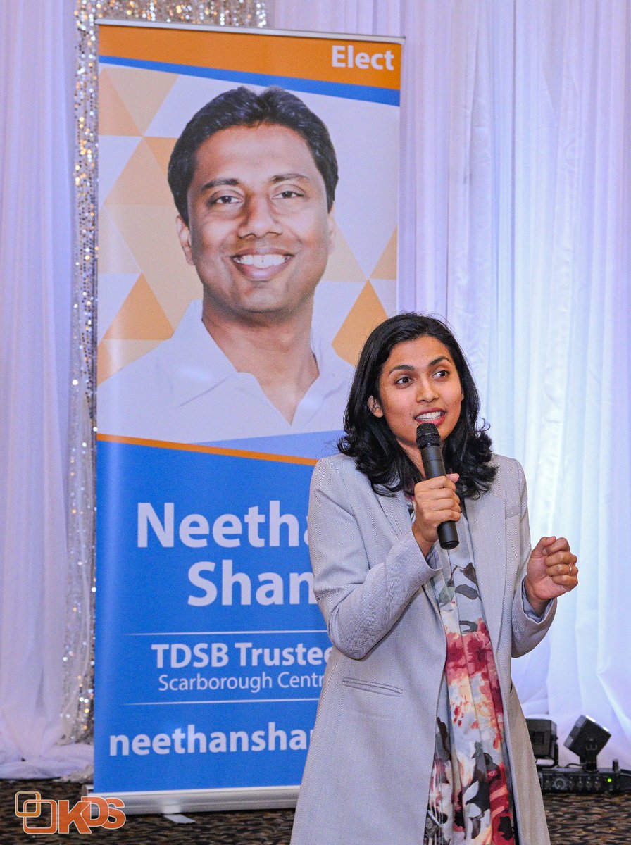 NeethanShan's tweet photo. My heartfelt thanks to about 150 supporters who packed the Queen Palace Banquet Hall today for my #TDSB Trustee campaign launch! Greatly appreciate all of your trust, confidence and support! #ScarbTO #TeamNeethan https://t.co/ZbyuWqXE9F