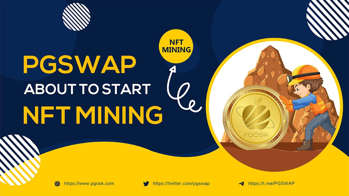 pgswap's tweet photo. 📢An exciting news🎉🎉
PGSWAP is about to start NFT mining🚀
Follow PGOSK🥳🥳
join us👉@www.pgosk.com https://t.co/W3ZZ9rSXXf