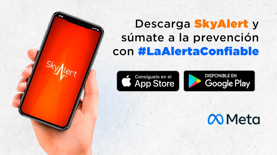 SkyAlertMx's tweet photo. Te dejamos esta guía para compartir tus stories del próximo #SimulacroSkyAlert en Instagram y Facebook desde tu SkyAlert app.

Toma en cuenta la intensidad y el tiempo estimado de arribo a tu localidad para tomar decisiones. ¡Lo más importante es tu seguridad!

#ShareSkyAlert https://t.co/NTlzi0bcWH
