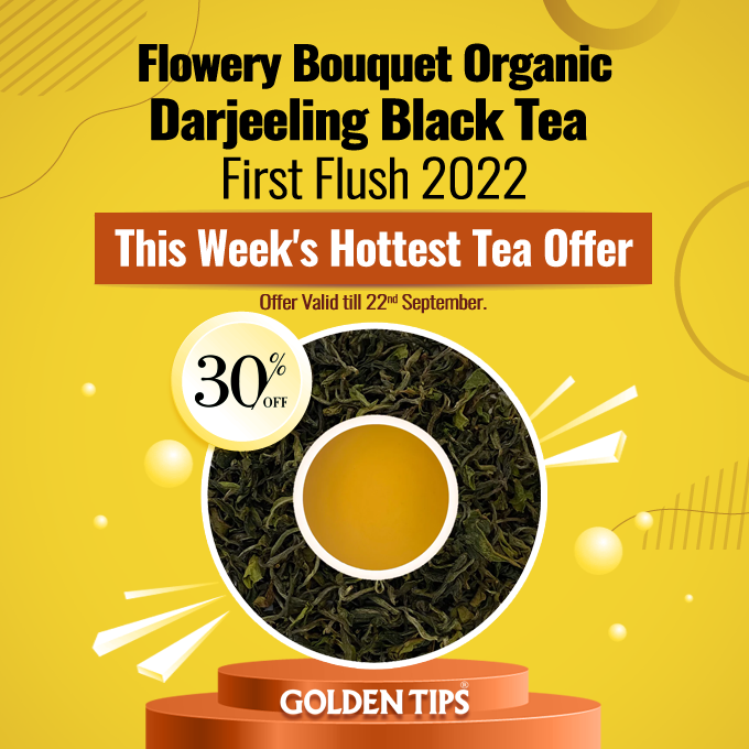 GoldenTipsTea's tweet photo. SHOP NOW: https://t.co/ZqZjoo63dz
& Get Flat 30% OFF
โ
This well-rolled tea has a mellowed softness and pleasant fragrance with mild vegetal notes with hints of sweetness at the finish
.
#TeaOfTheWeek #GoldenTipsTea #FirstFlush2022 #SpringTeas #TeaSale #TeaGifts #Teas https://t.co/hYgHcgC07t