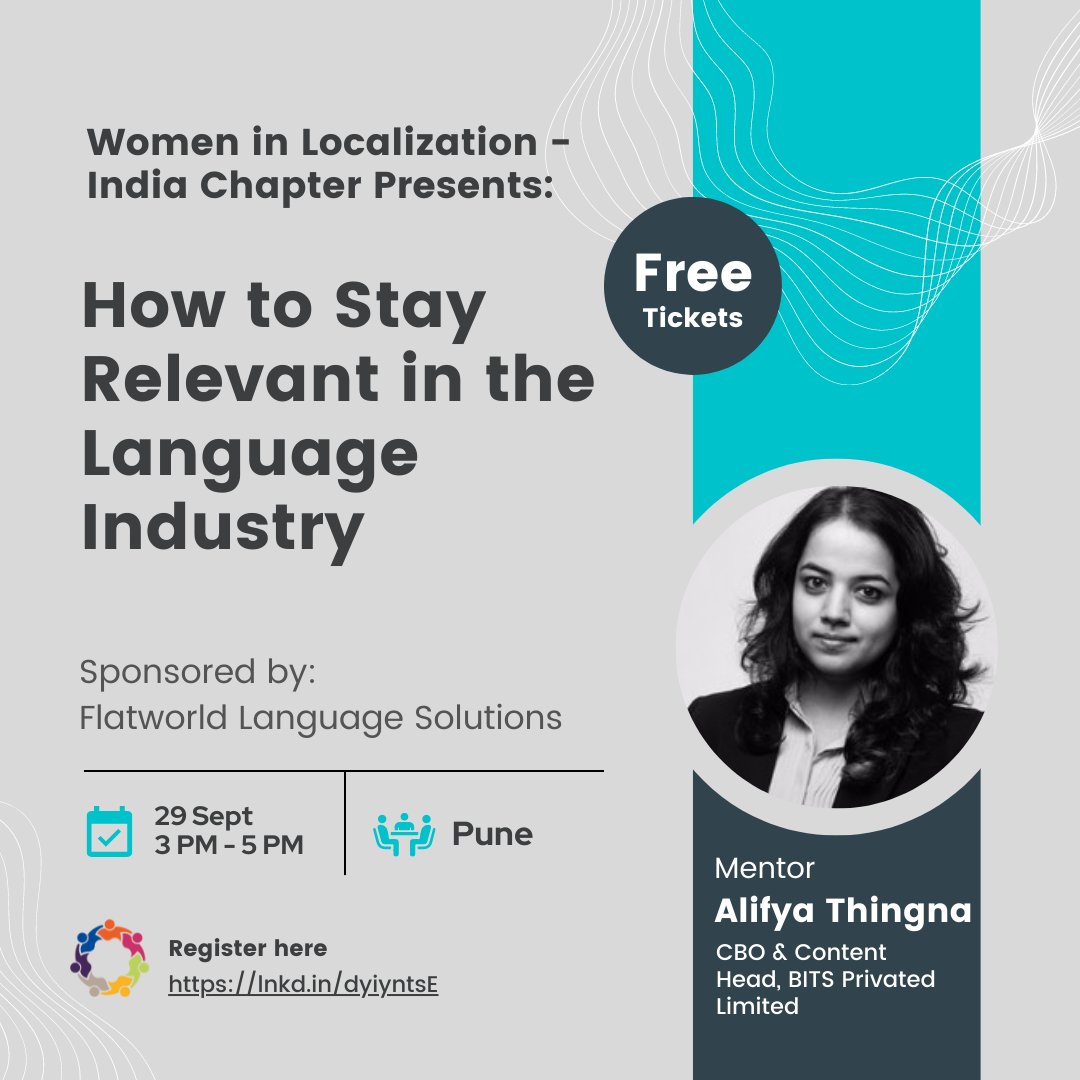Women in Localization India Chapter tweet media