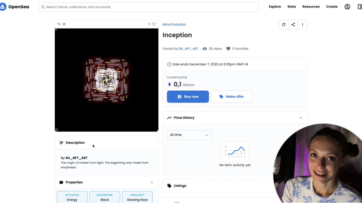 RA_NFT_ART's tweet photo. I did an analysis of the first work in a video on YouTube. So far it is only in Russian, but soon I will add English subtitles.
#MindEvolution #NFT #NFTCommunity #NFTcollections #NFTartists
https://t.co/3CFIhaBagn https://t.co/Djx98lIdh7