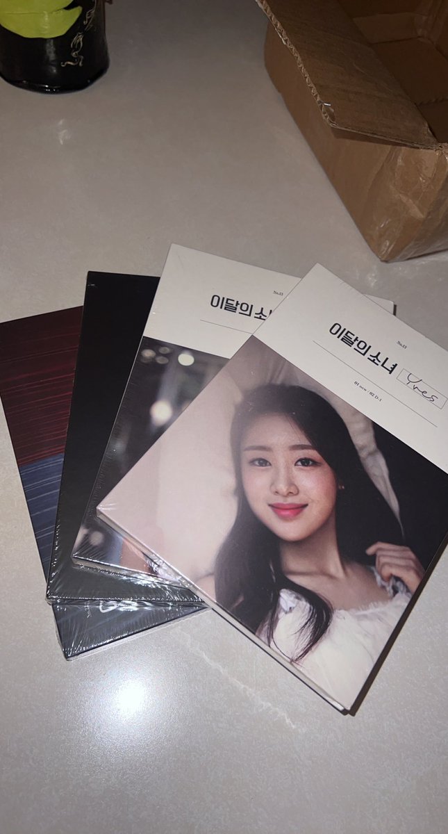 orbitsgloss's tweet image. albums acquired