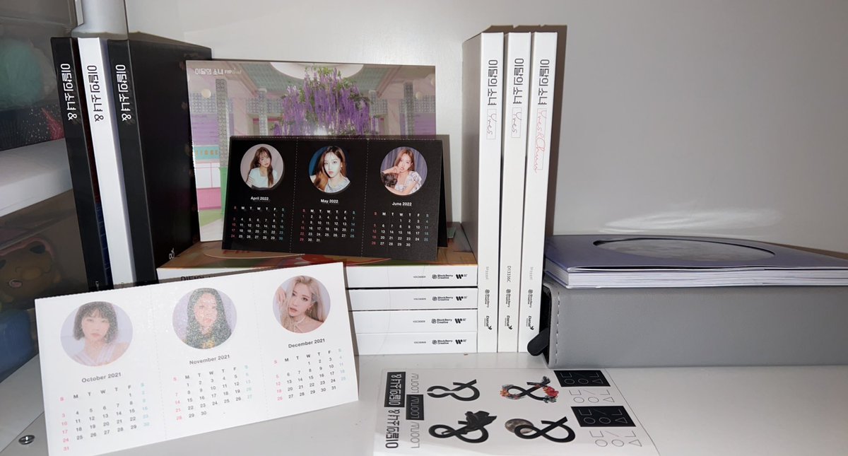 orbitsgloss's tweet image. albums acquired