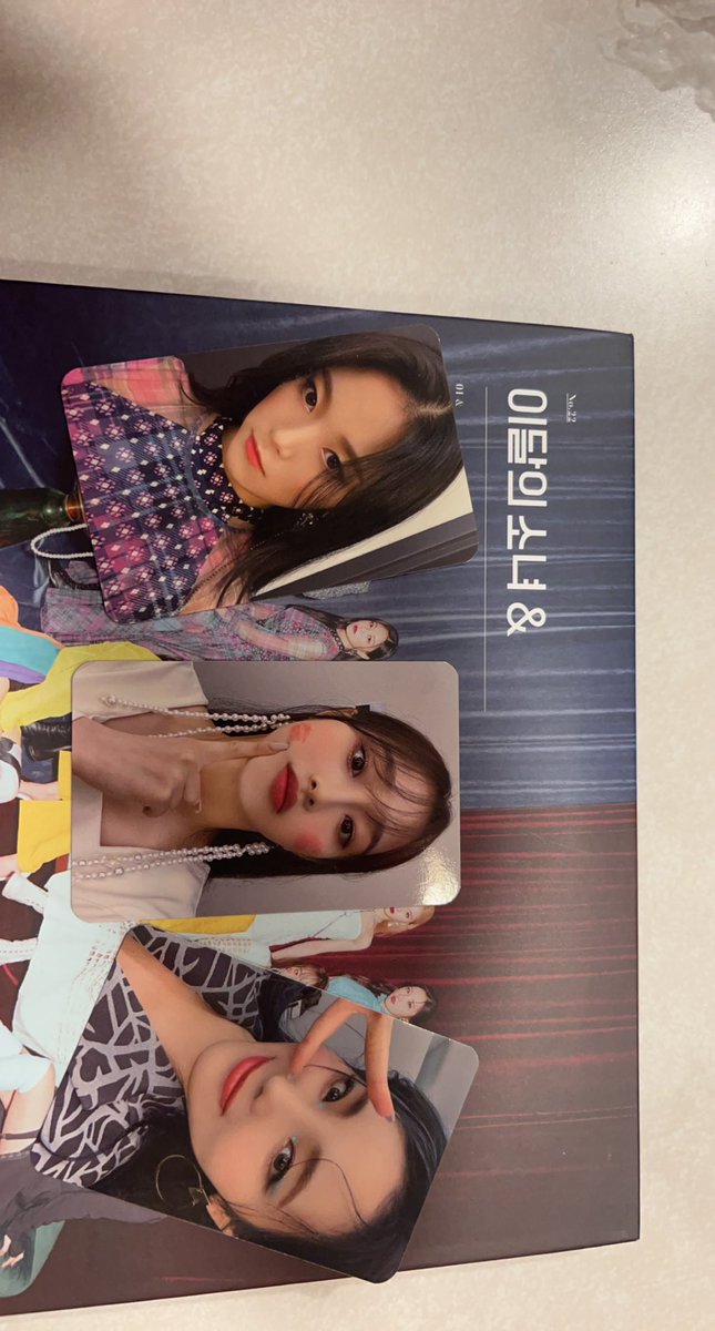 orbitsgloss's tweet image. the pcs i got!