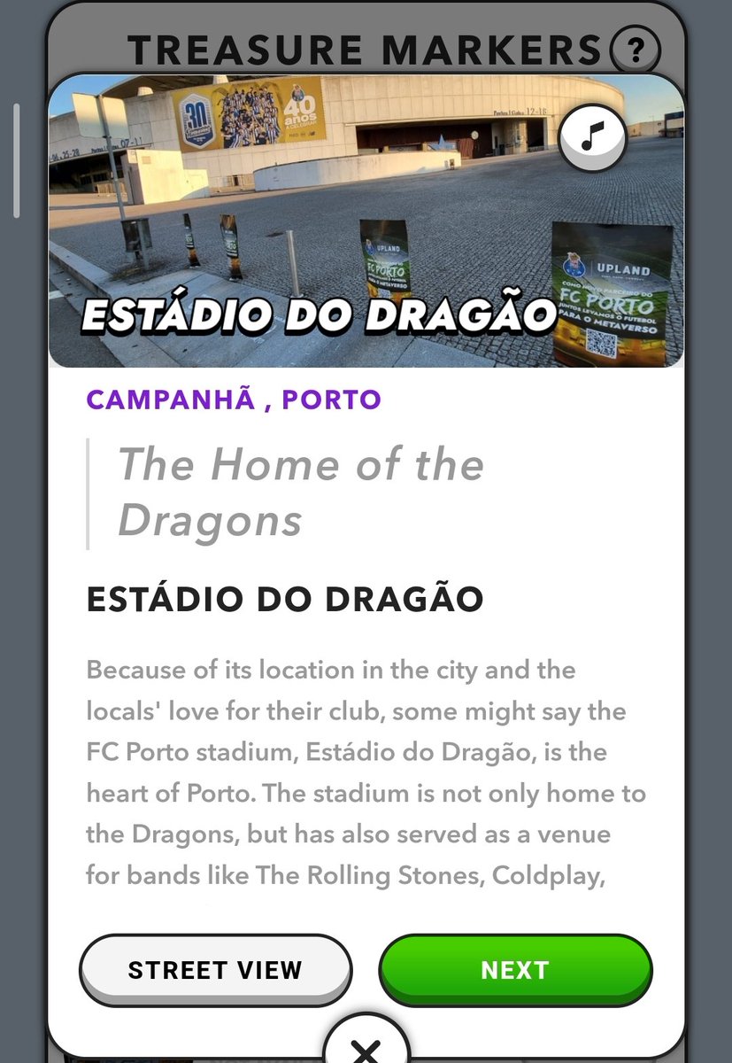 uplanddood's tweet photo. My tour has started! First stop - the Home of the Dragons (Estadio do Dragao)! 
#uplandme #FCPorto https://t.co/LbYIAsDehw