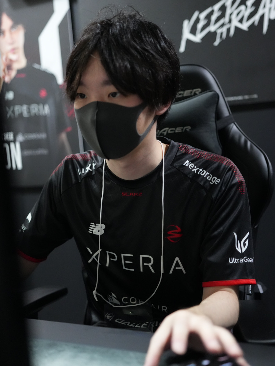 Toraneco プロフご覧ください 只今SCARZ esportsブースにてTORANECO選手、善悪菌選手がVALORANTを