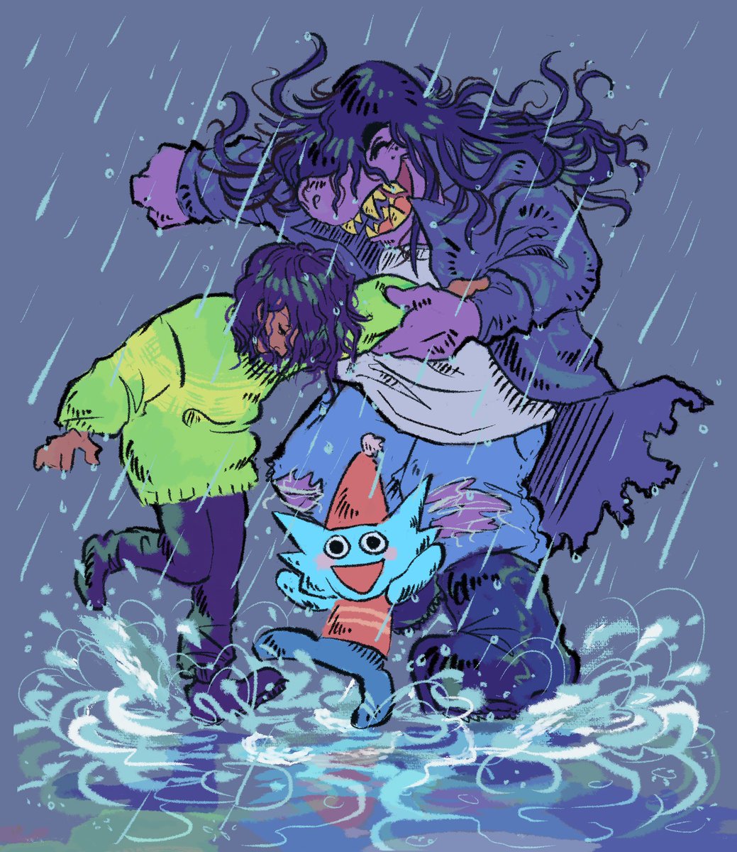 八瀬くん Project Moonlight On Twitter Rt Spectacledraws Its Raining Someday Soon D Deltarune 