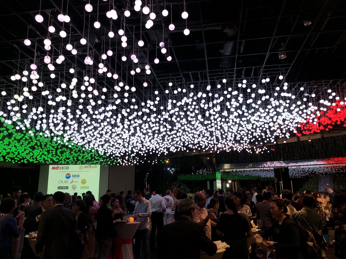 I came from 🇲🇽 to 🇸🇬 for my postdoc. I never imagined that I would celebrate Mexico’s Independence Day this way in Singapore. Cheers!