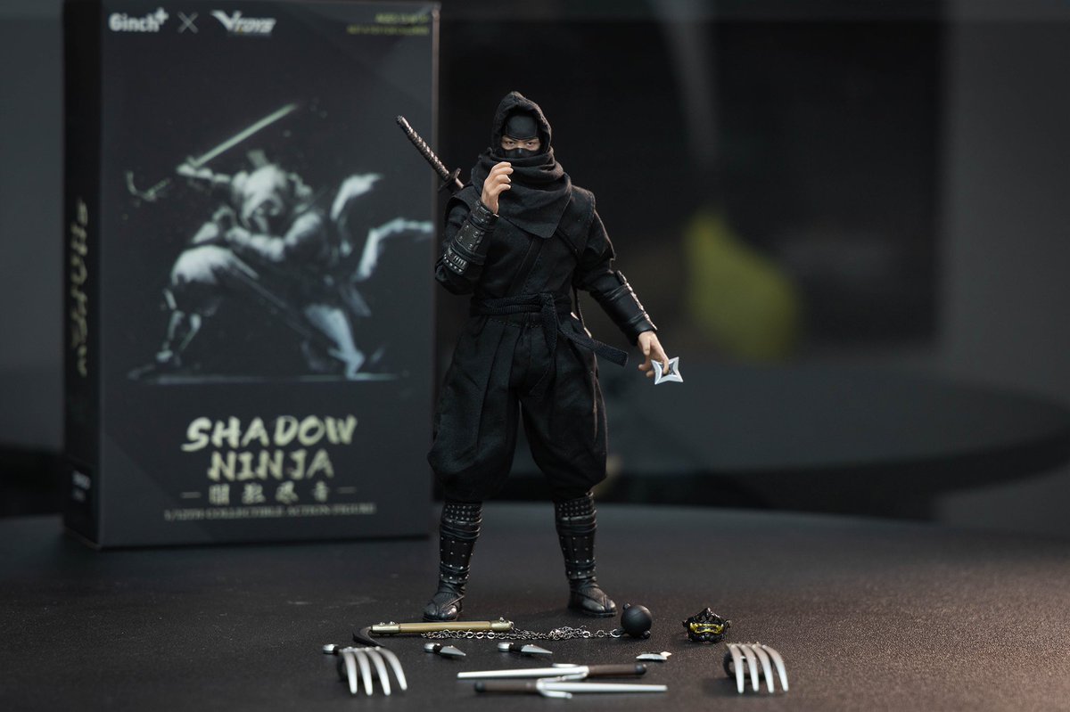 6inchplus's tweet image. Our #6inchplus’s first official product #ShadowNinja,#闇影忍者,#暗影忍者, collaborated with #vtoysstudio.
Hope you like it.