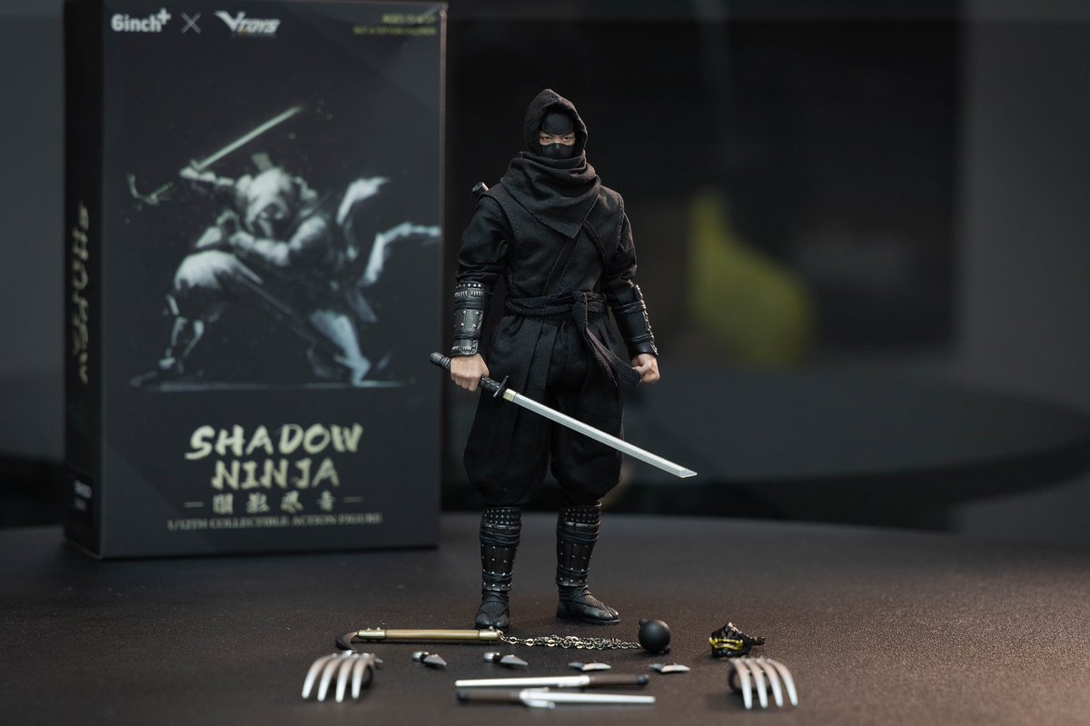 6inchplus's tweet image. Our #6inchplus’s first official product #ShadowNinja,#闇影忍者,#暗影忍者, collaborated with #vtoysstudio.
Hope you like it.