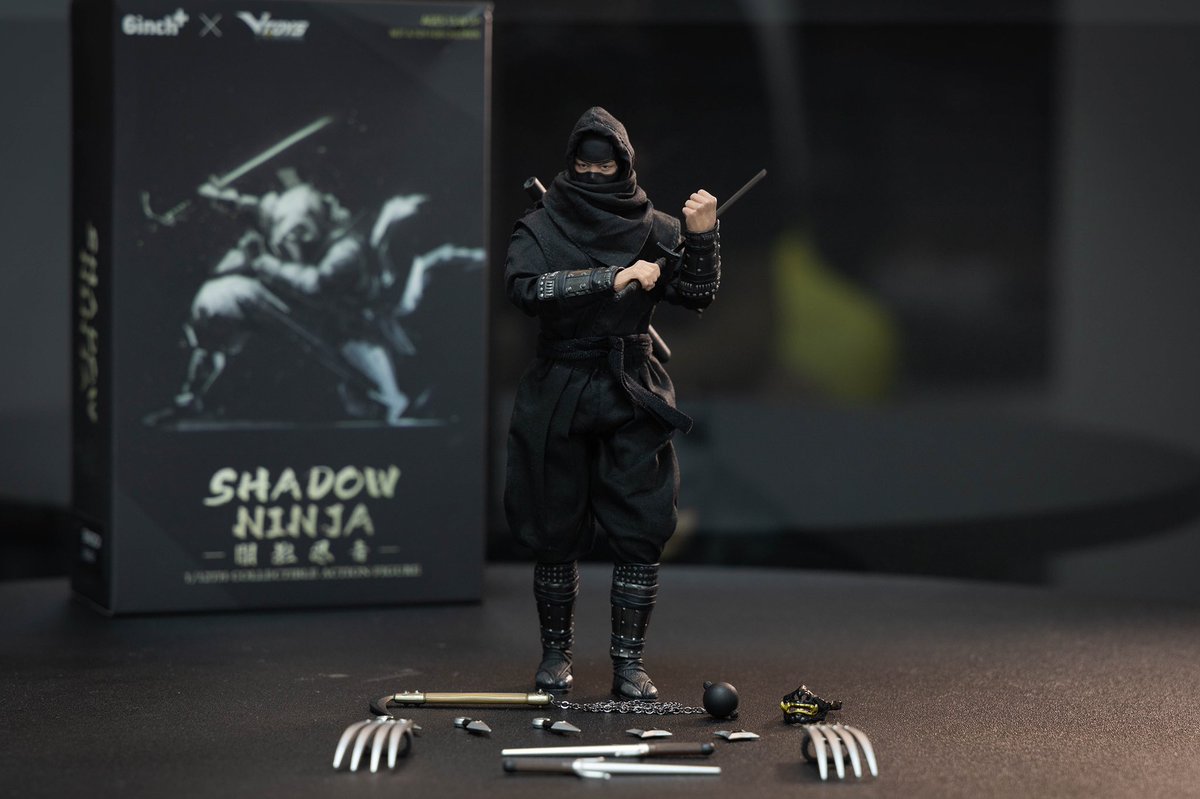 6inchplus's tweet image. Our #6inchplus’s first official product #ShadowNinja,#闇影忍者,#暗影忍者, collaborated with #vtoysstudio.
Hope you like it.