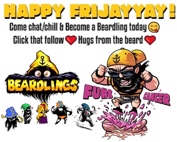 The_GrumpyBeard's tweet photo. Happy Frijayyay🥳💜
It's Grumbling Time In @WorldofWarships
with friends = @GrumblesTDwarf & @lucifer2n ⚓️☕️
Come Chat, Chill & Become a Beardling Today😎Click That Follow🥳Hugs From The Beard💜https://t.co/5LPJOEUSw7
#FridayVibes #WoWs #Beardlings #F_CANCER #TwitchPartner https://t.co/PpIYHHgUbh