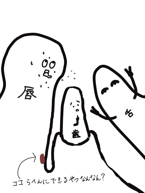 みんなに聞きたいんですけど
(;`・ω・')

口内炎でありえないとこに出来たりするじゃないですか?
(•́ε•̀(;ก)💦💦

どうやってできてるんですかね?
:( ;˙Д˙;): 