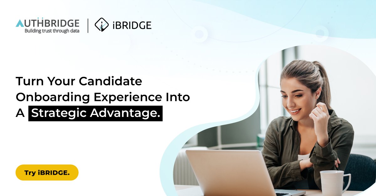 authbridge's tweet image. Curious to understand the process of our AI-powered employee onboarding solution, iBRIDGE? Learn more: bit.ly/3UiPZ19
#onboardingsolutions #backgroundchecks #HRcommunity #digitaltransformation #employeejourney #verification #technology #authentication #innovation
