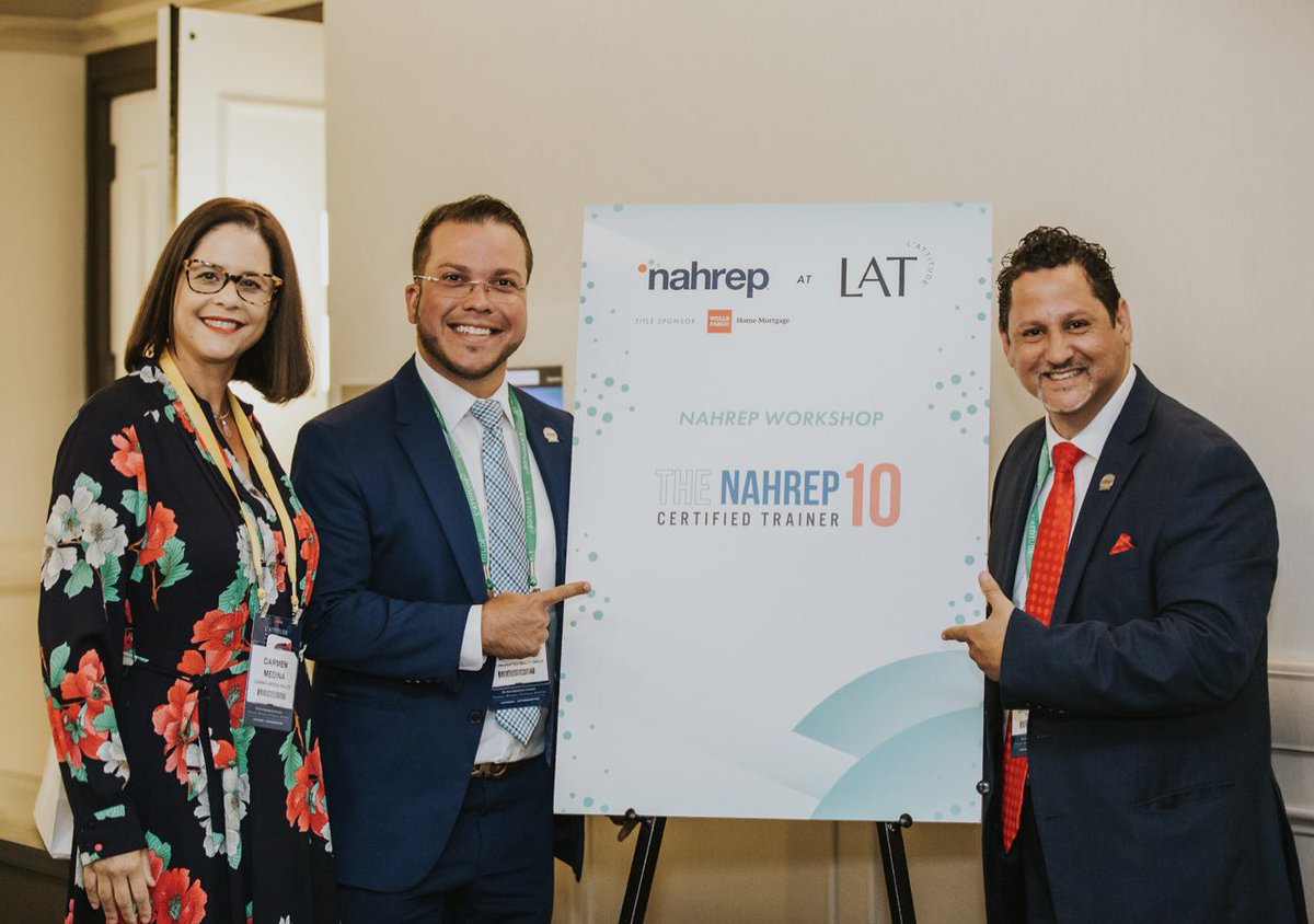 TheSexyRealtor's tweet photo. Can’t wait for @NAHREP @LATTITUDEevent  next week! My 3rd one 🙌🙌🫶🫶 #nahrep10 #nahrepfamilia #latinoleaders https://t.co/UgGMHW3JMm