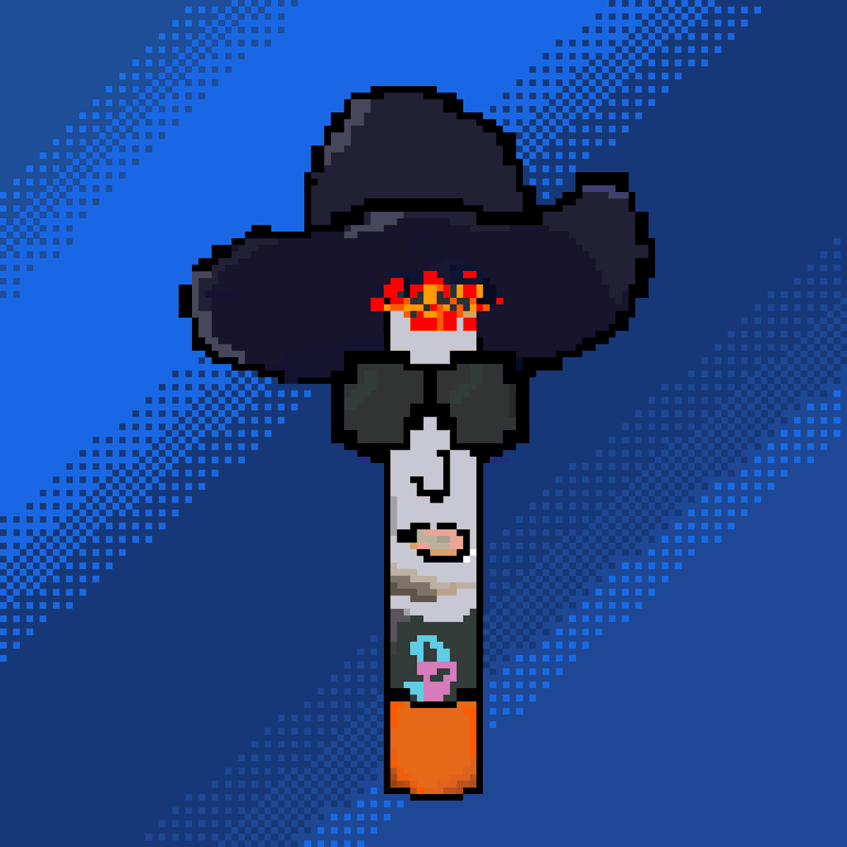 WrareCigatte's tweet photo. He looks familiar isn't he? Check this NFT on  https://t.co/s8vRlaZoQI https://t.co/it9lBALdCr