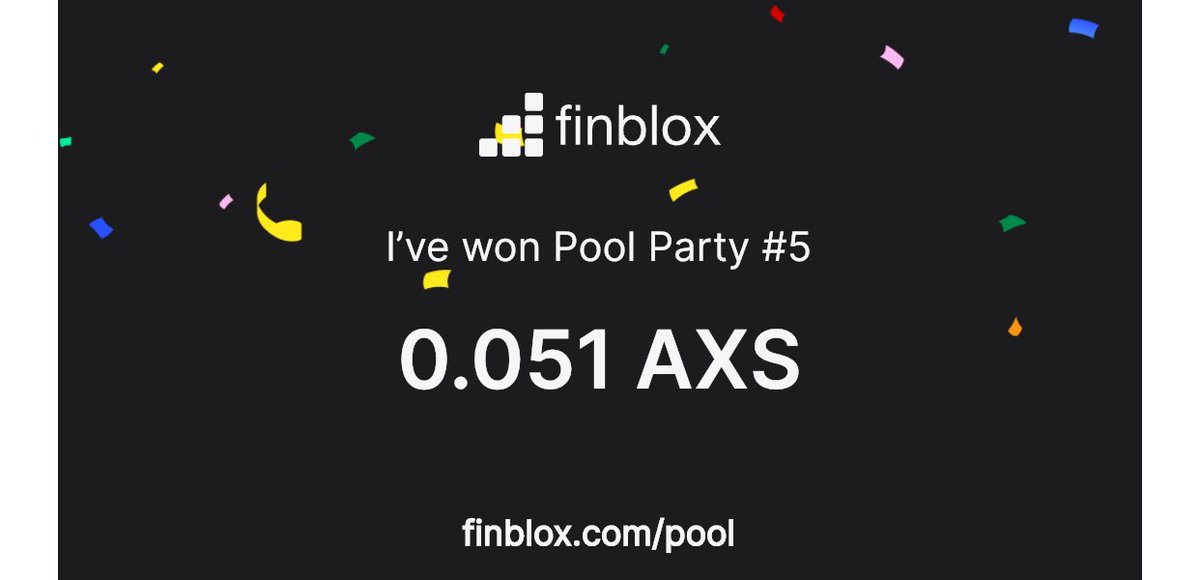 paunin_dm's tweet photo. Join the #FinbloxPoolParty at https://t.co/ZvYRxajXXf and together we can make the prize pool bigger! https://t.co/R1vfE7dGol