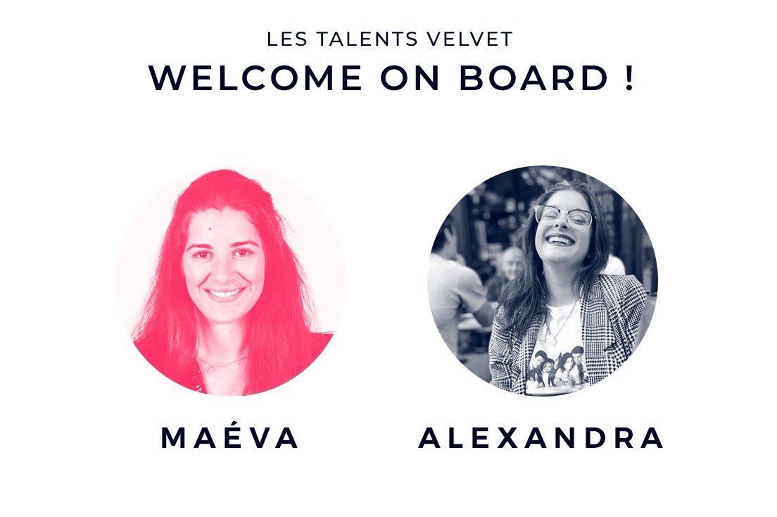 Bienvenue dans la Velvet Team ! 💙 
#teamvelvet #empoweryourcareer #Recrutement