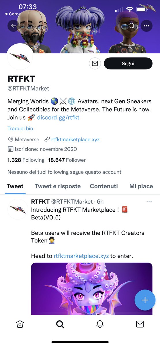 danderoz's tweet photo. This is an hack, and also well conceived don’t join it #clonefollowsclone @RTFKT
#CloneX https://t.co/e5oQkPrecY