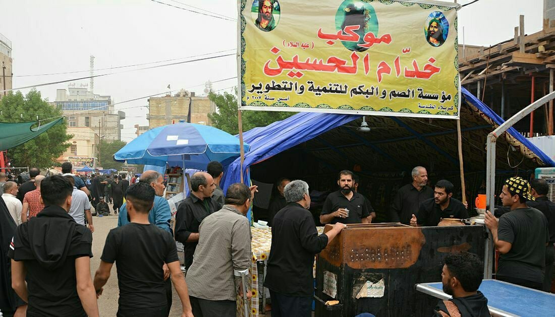 You will not find the taste of tea on the Arbaeen walk anywhere else in the world. This tea has the color of devotion and the sweet taste of love for Hussain, the grandson of Prophet Muhammad.
#Arbaeen2022
