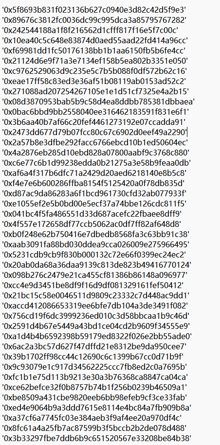 DressShow_'s tweet photo. This is the Snapshot of the 100 lucky addresses, we gonna send $ 100 worth of DS Token to you guys very soon! 🥳🥳🥳
#BAB #DSToken #Airdrop https://t.co/piGyIseOG8