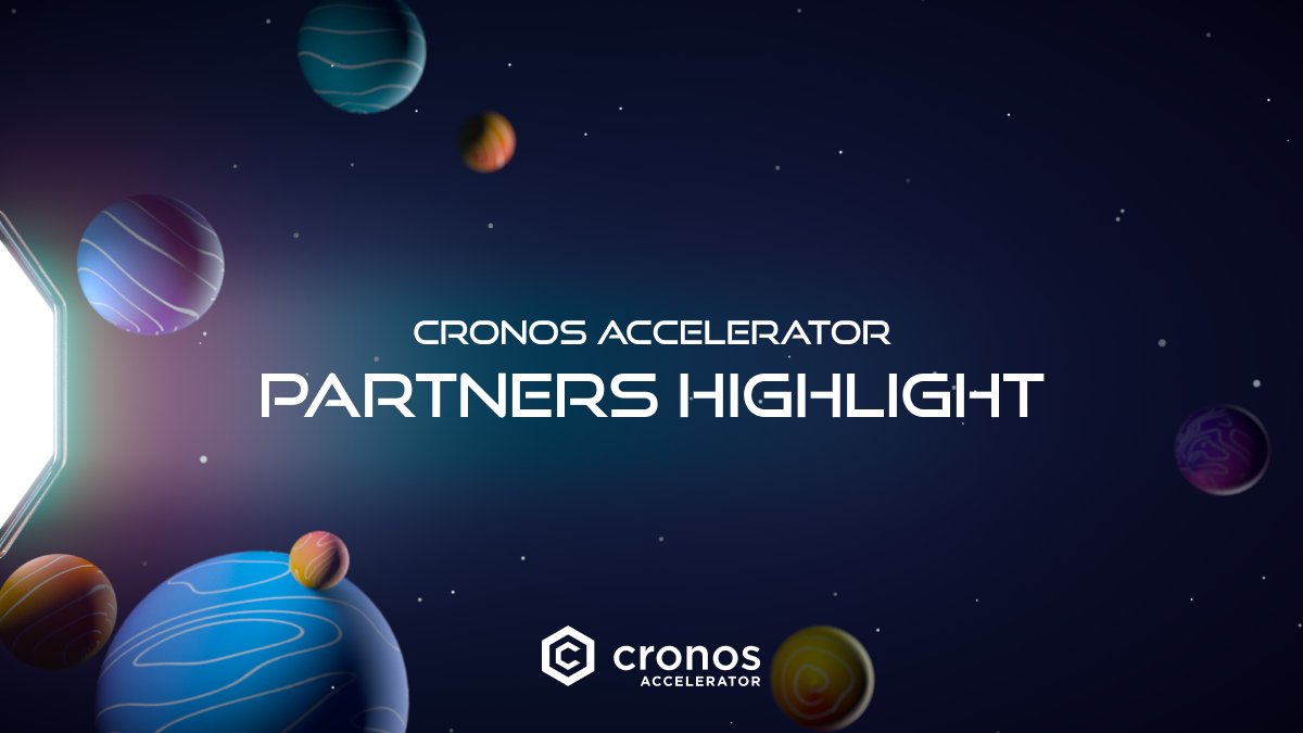 gm #Crofam,

We are week 8 into the Cronos #Accelerator and the projects are gearing up for the upcoming Demo Day.

Here's a quick shout-out to the valued partners of the Accelerator that have provided immense value to the projects👇