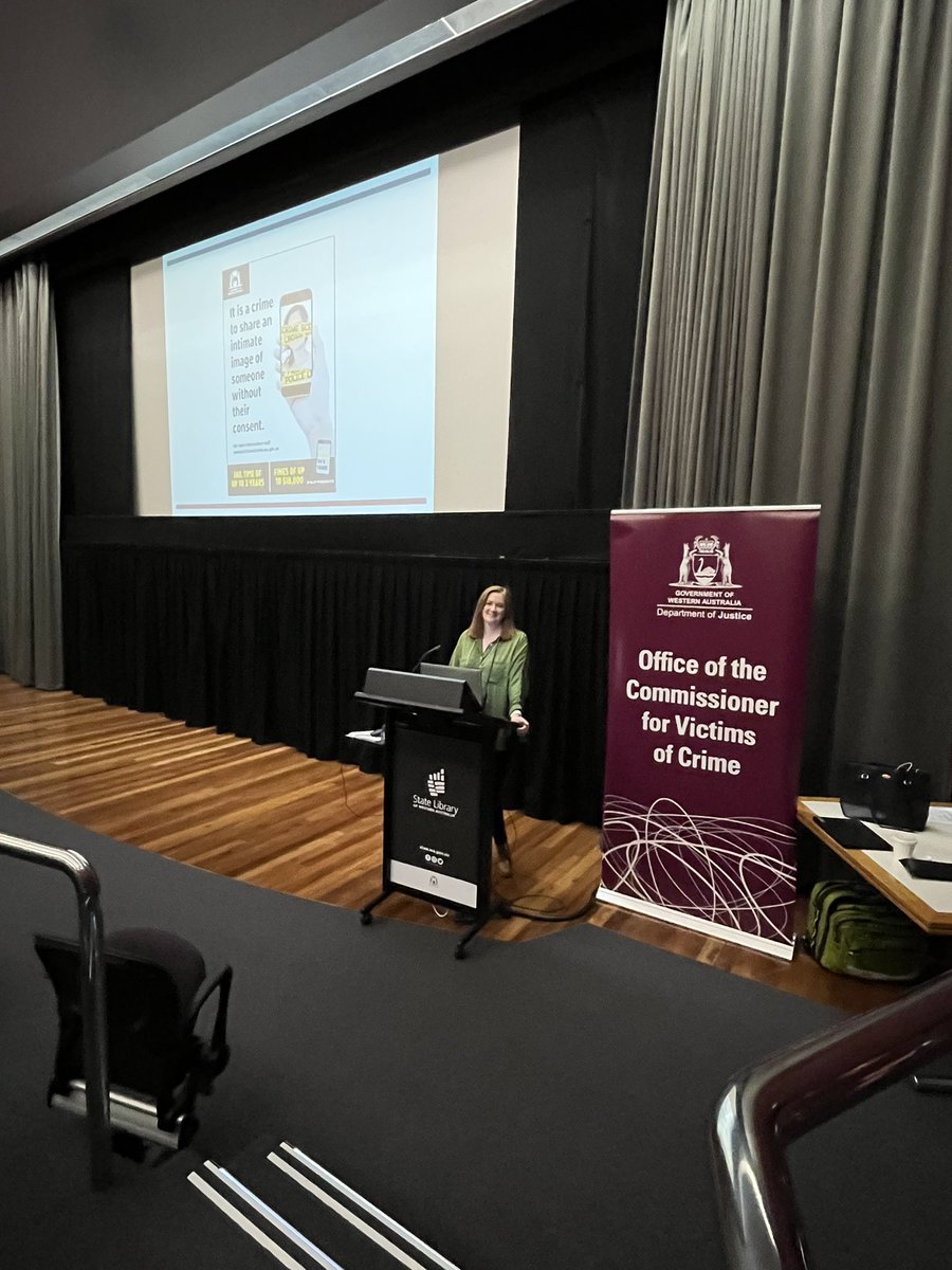 Natalie Gately (@gatelynatalie) on Twitter photo So proud of <a href="/DrSuzRock/">Dr Suz Rock (she/her)</a> who was an invited speaker for her research on the use of facility dogs in the Children’s Court! Other conference speakers included the Director-General, Attorney General, the Hon Chief Justice and other esteemed speakers! Well done Suz 👏<a href="/EdithCowanUni/">Edith Cowan University (ECU)</a> So proud of <a href="/DrSuzRock/">Dr Suz Rock (she/her)</a> who was an invited speaker for her research on the use of facility dogs in the Children’s Court! Other conference speakers included the Director-General, Attorney General, the Hon Chief Justice and other esteemed speakers! Well done Suz 👏<a href="/EdithCowanUni/">Edith Cowan University (ECU)</a>