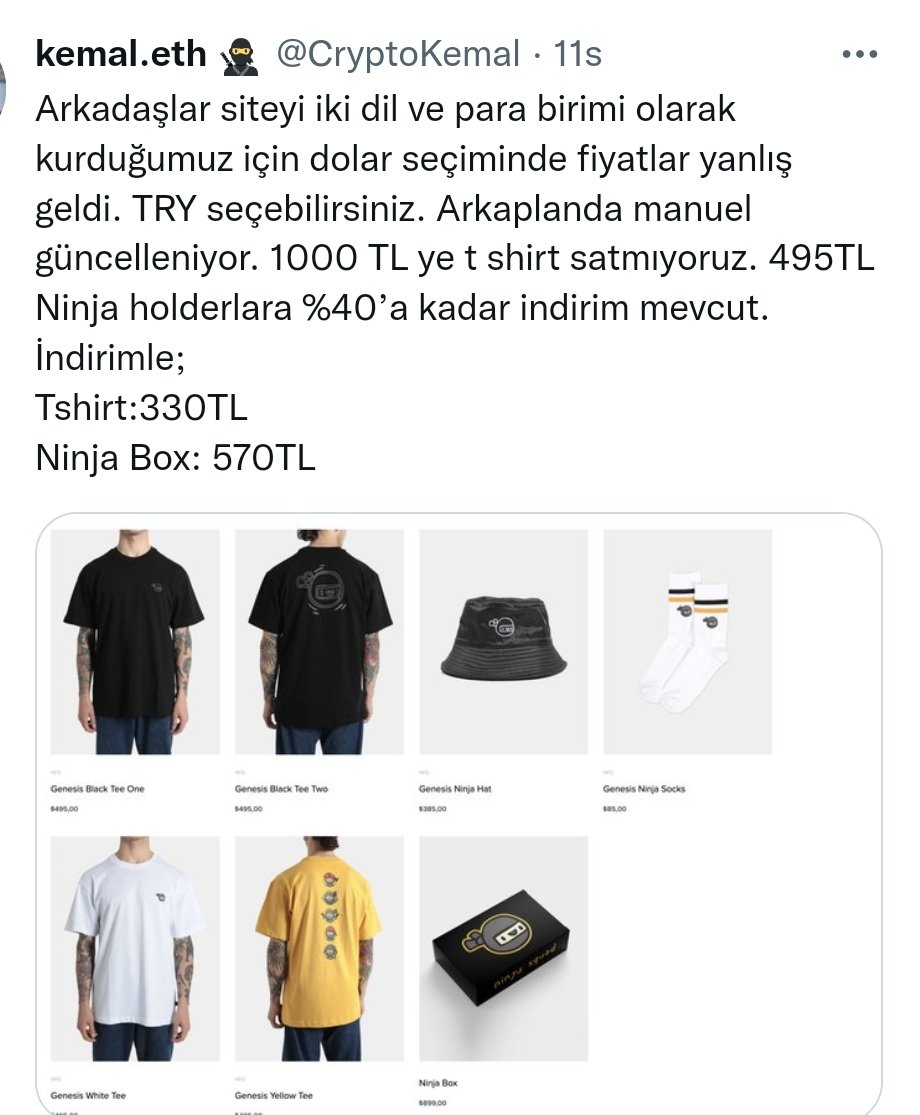 KingofPara's tweet photo. #CryptoKemal
sizin parayla sattığınız ürünleri biz binlerce insana para kazandırıp üste hediye olarak dağıtıcaz bırakın artık takipçileriniz üzerinden gelir elde etmeyi insanlara ninja nın reklamı olsun diye hediye vermeniz lazım '' Biz seleryum olarak öyle Yapıcaz''😎😎 https://t.co/OQbMS8s27s