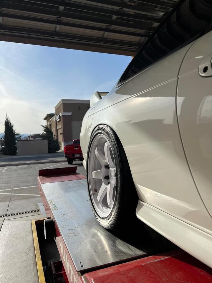 Nothing like TE37 on #s14 #nissan240sx #volkracingte37