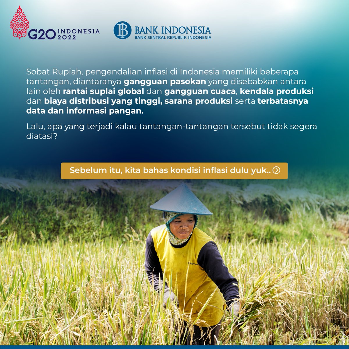 Bank Indonesia on Twitter "SobatRupiah, dampak inflasi terhadap