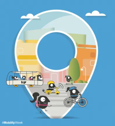 C'est aujourd'hui que débute la semaine européenne de la mobilité ! 👟🚲🛴🚌🚗 
A l'honneur : l'intermodalité, le fait d'utiliser plusieurs modes de transport différents lors d'un même trajet. Et toi, combien de modes de transport utilises-tu  ? 
#ILObyLudikEnergie #MobilityWeek