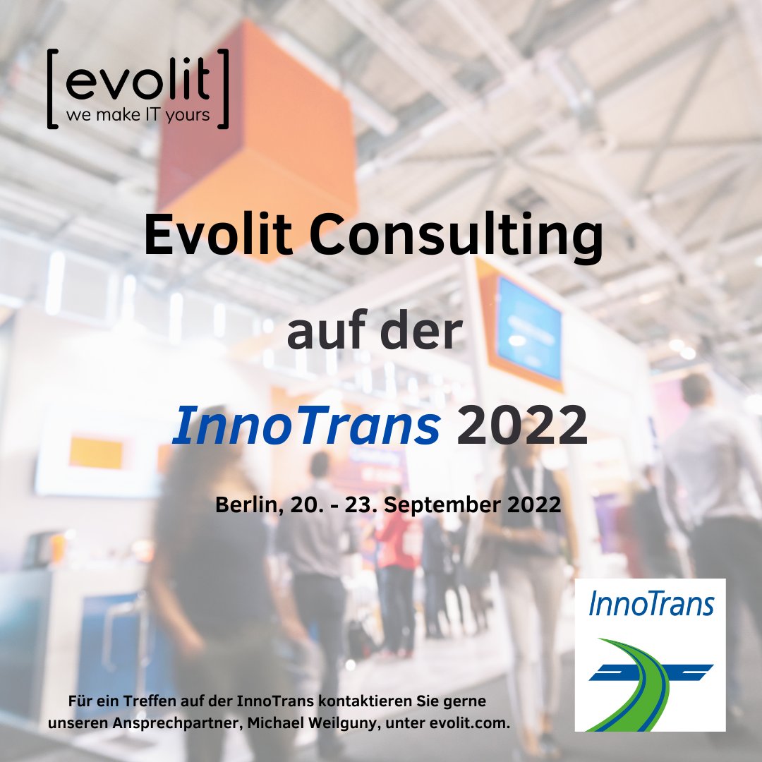 Evolit Consulting @ InnoTrans 2022