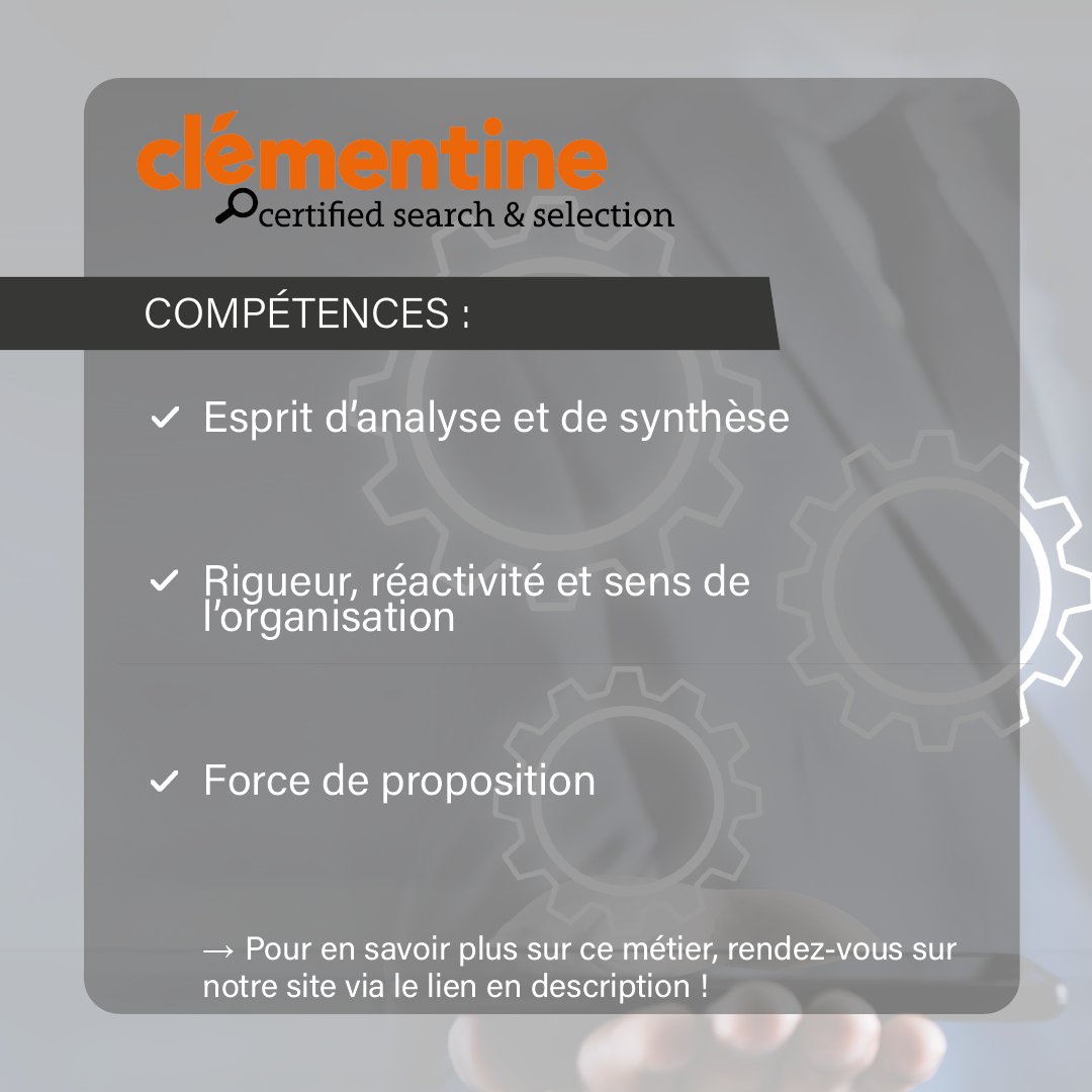 🔎 ZOOM sur un métier : Data Analyst 🧐
👉 Le Data Analyst traite les extractions de bases de données.
Pour quel salaire ? 
💸 Junior : 45 - 55 k €/ an
💸 Confirmé : 55 - 65/70 k €/ an
💸 Sénior : 70 - 80/90 k €/ an
La fiche métier complète : clementine.jobs/fiches-metiers…