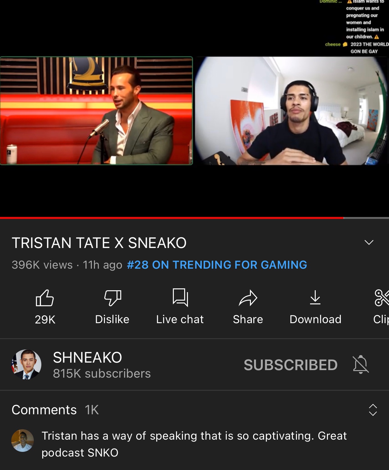 Twitter Sneako