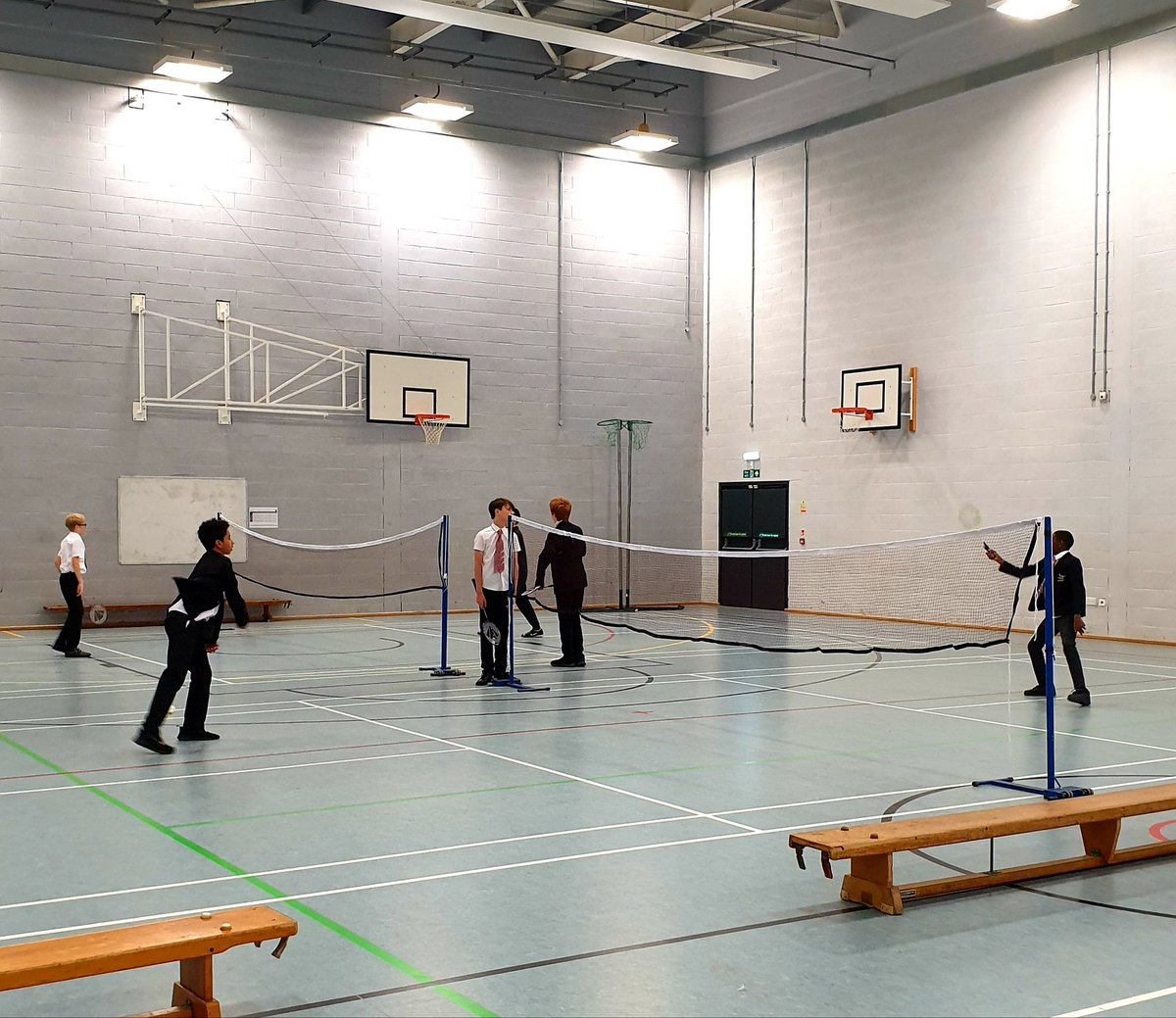 Back to morning Badminton club &amp; looking forward to the season ahead with our new U14 Boys &amp; Girls teams 🏸🏸🏸 <a href="/victoryadventur/">Victory Adventures</a> <a href="/VictoryPEDept/">Victory PE Dept.</a>