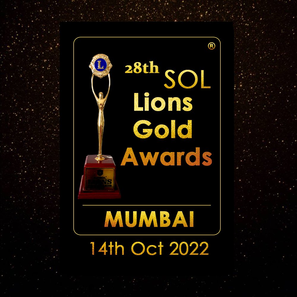 LionsGoldAwards's tweet photo. 28th SOL #LionsGoldAwards 🏆 #Mumbai on 14th Oct 2022 https://t.co/9zzD83exGm