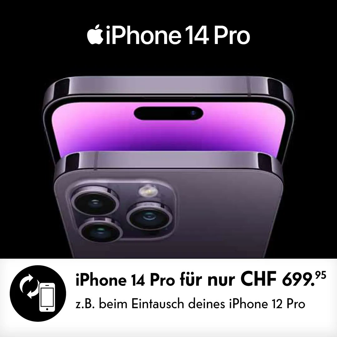 Ab heute sind das #iPhone14, #iPhone14Pro und #iPhone14ProMax bei mobilezone erhältlich! ❤️ Kaufe dein Gerät noch heute online oder in einem von über 120 mobilezone Shops. 😉👉  bit.ly/3dgfn7b