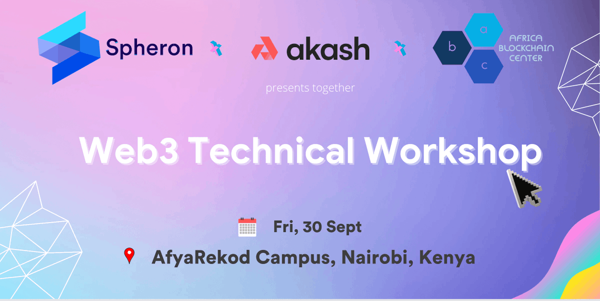 The #EthereumMerge is complete but the month will not be complete without attending this workshop @SpheronHQ @akashnet_ #mergeparty