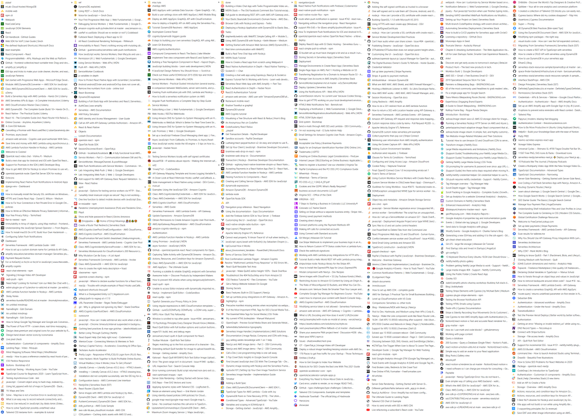 MarcoJHB's tweet photo. Who else has bookmarks like this? 🤔 https://t.co/D357H1FQz6