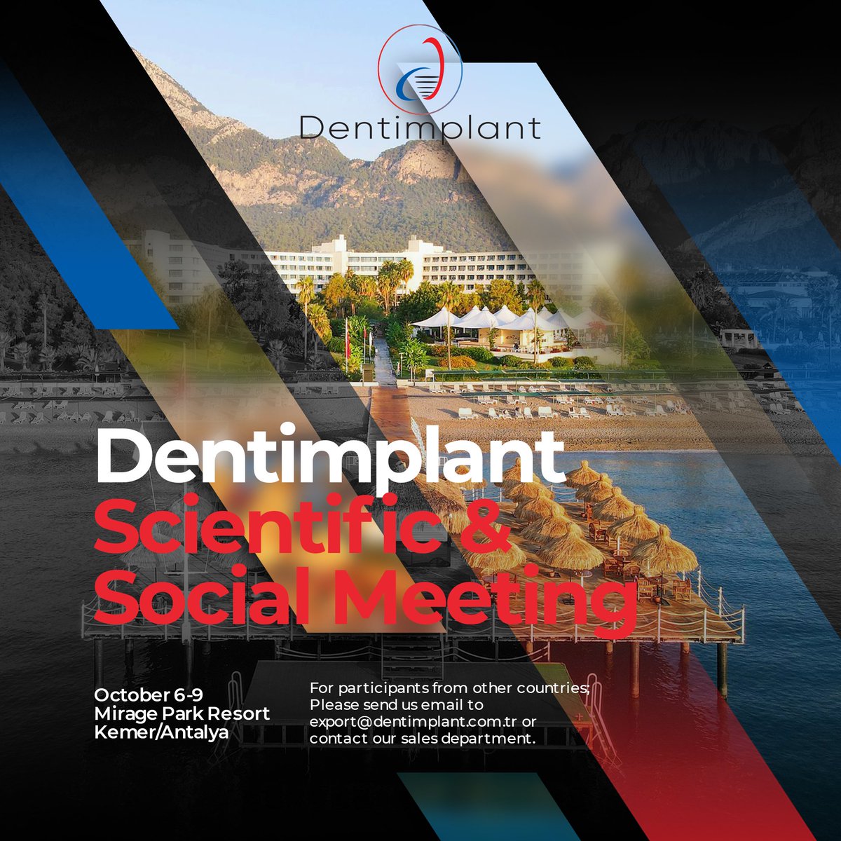 DentconImplant's tweet photo. This year, get ready for a very different meeting experience with our experts from many different scientific fields. 

For participants from other countries;

Please send us email to ‘export@dentimplant.com.tr’ or contact our sales department. https://t.co/LKmpcelq2O