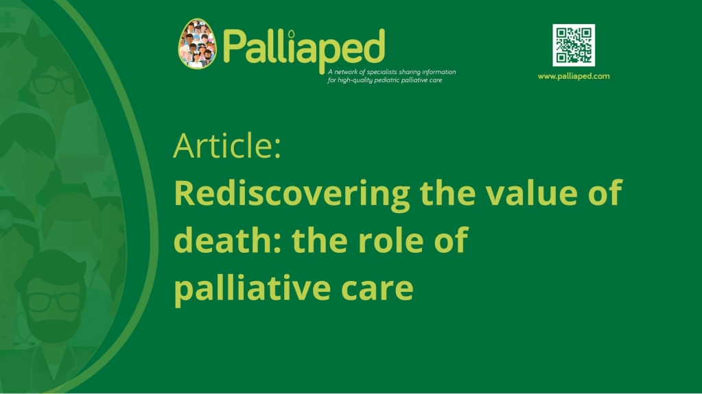 palliaped's tweet photo. A recent Lancet Commission on the Value of Death report pointed out how "the story of death and dying in the 21st century is a story of paradox."

Check out our article 👉 https://t.co/cy5lzwQ3Br

#palliativecare #pediatrics #care https://t.co/exL7CSGHm3