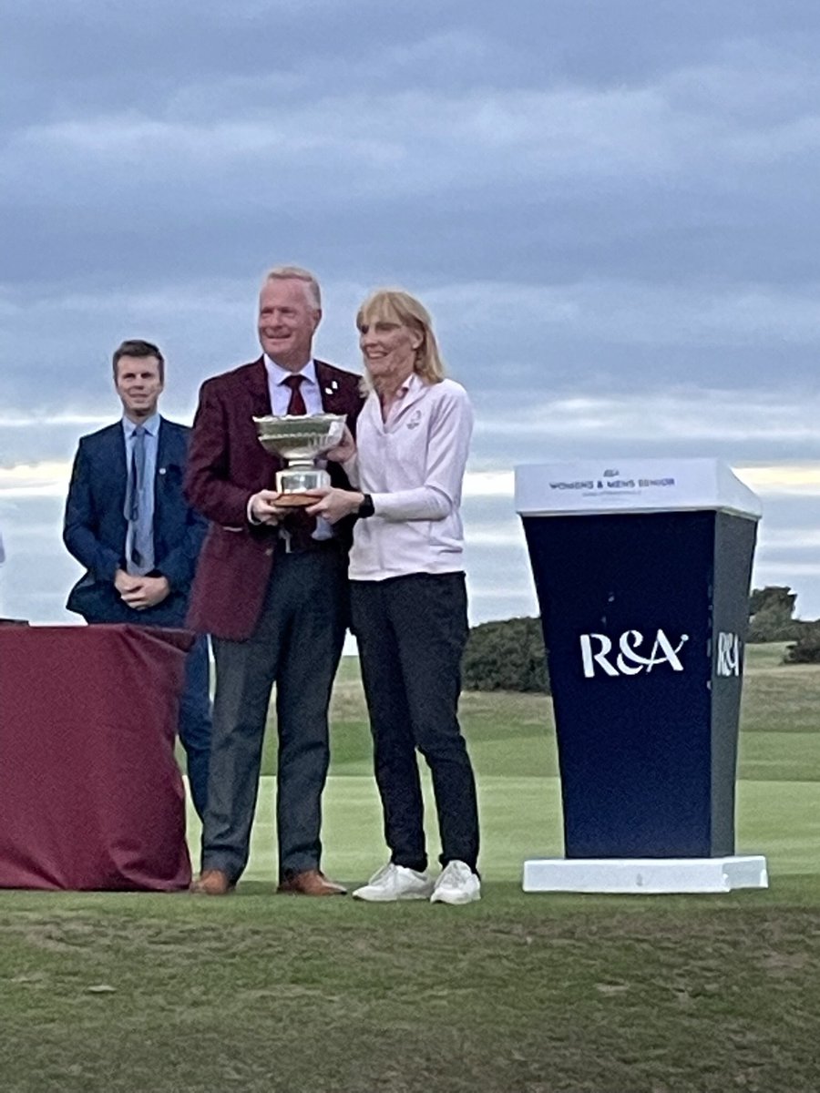 jackief292's tweet image. Thanks @PandKGC for hosting the Senior Womens and Mens @RandA home internationals this week. Lovely course and great team in clubhouse. Proud to have won the Sue Johnson trophy for @EnglandGolf for the womens event and congrats to Scotland for winning overall 🏴󠁧󠁢󠁥󠁮󠁧󠁿🏴󠁧󠁢󠁥󠁮󠁧󠁿🏴󠁧󠁢󠁥󠁮󠁧󠁿