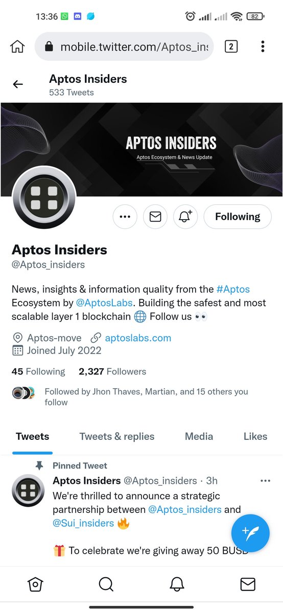 F1rdFirda's tweet photo. @Aptos_insiders @Sui_insiders @AptosLabs @Mysten_Labs Go sui @Boedax_Jawa @hilmi_adham @HinataHinatacan https://t.co/qopIevM9eA